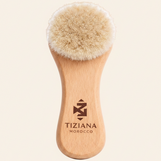 Tiziana Morocco Doğal Kıl Yüz Fırçası